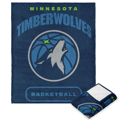 NBA Minnesota Timberwolves High Block Silk Touch Throw 50 x 60 Inches