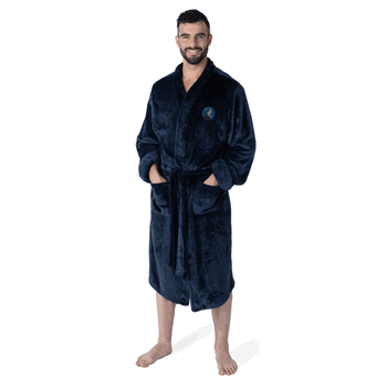 NBA Minnesota Timberwolves L/XL Silk Touch Robe 26 x 47 Inches