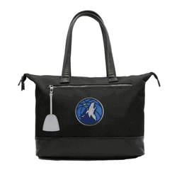 NBA Minnesota Timberwolves Laptop Tote Bag with Colored Zipper Pull Accessory