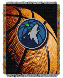 NBA Minnesota Timberwolves Photo Real Tapestry Throw