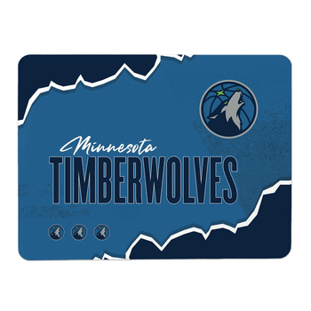 NBA Minnesota Timberwolves Torn Small Mat 15x20 inches