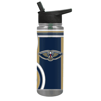 NBA New Orleans Pelicans 24oz Cool Vibes Jr. Thirst Hydration Water Bottle