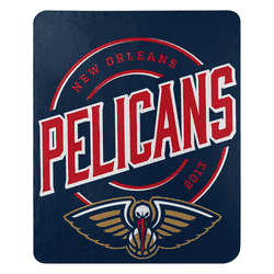 NBA New Orleans Pelicans Campaign Fleece Throw