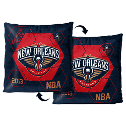 NBA New Orleans Pelicans Connector Velvet Reverse Pillow