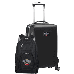 NBA New Orleans Pelicans Deluxe 2-Piece Backpack & Carry-On Set