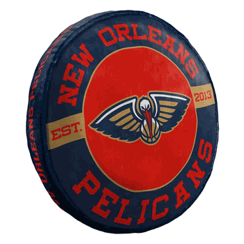 NBA New Orleans Pelicans Travel Cloud Pillow 15 Inches