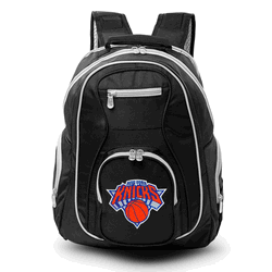 NBA New York Knicks 19" Premium Laptop Backpack with Colored Trim