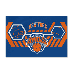 NBA New York Knicks Agile Washable Rug 20 x 32 Inches