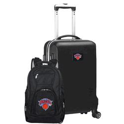 NBA New York Knicks Deluxe 2-Piece Backpack & Carry-On Set