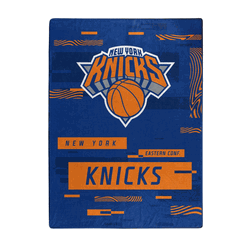 NBA New York Knicks Digitize Raschel Throw Blanket 60x80Inches