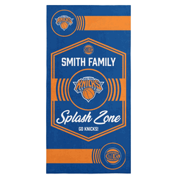 NBA New York Knicks Dominion Personalized Beach Towel 30�60 Inches