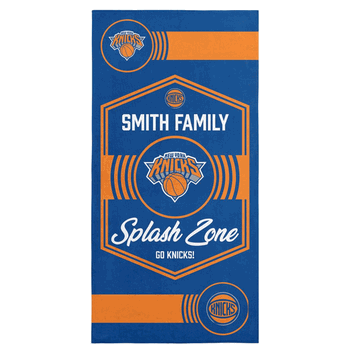 NBA New York Knicks Dominion Personalized Beach Towel 30�60 Inches