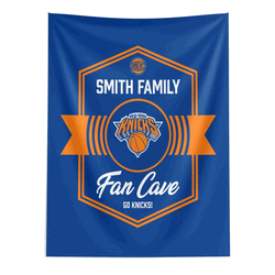 NBA New York Knicks Dominion Personalized Wall Hanging 50�60 Inches
