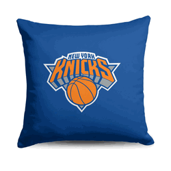 NBA New York Knicks Double Down  Throw Pillow 18 x 18 Inches