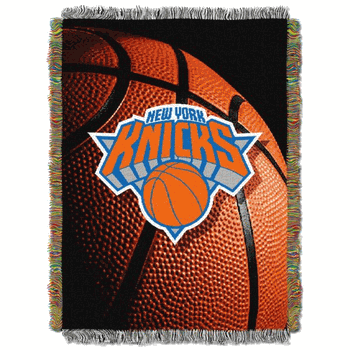 NBA New York Knicks Photo Real Tapestry Throw Blanket 48x60 Inches