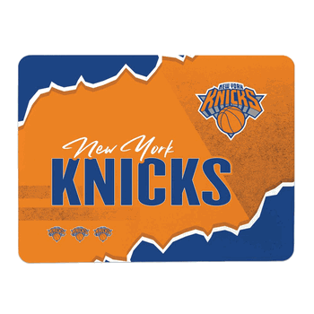 NBA New York Knicks Torn Small Mat 15x20 inches