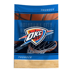 NBA Oklahoma City Thunder Detailed Collage� Wall Hanging Tapestry 24x36 inches