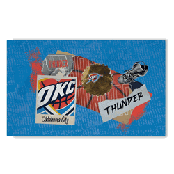 NBA Oklahoma City Thunder Display Washable Rug 32 x 62 Inches