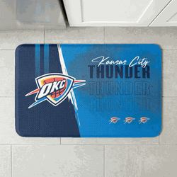 NBA Oklahoma City Thunder Painterly Floor Mat 18�30 inches