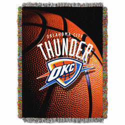 NBA Oklahoma City Thunder Photo Real Tapestry Throw
