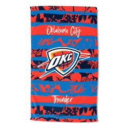 NBA Oklahoma City Thunder Pocket Beach Towel 30 x 60 Inches