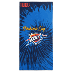 NBA Oklahoma City Thunder Psychedelic Beach Towel 30x60 Inches