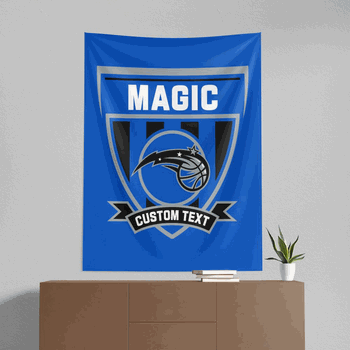 NBA Orlando Magic Allegiance Personalized Wall Hanging 50x60 Inches