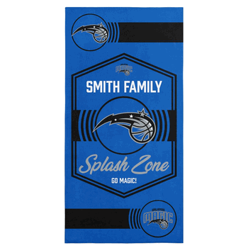 NBA Orlando Magic Dominion Personalized Beach Towel 30�60 Inches