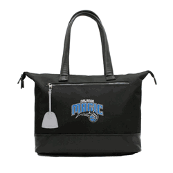 NBA Orlando Magic Laptop Tote Bag with Colored Zipper Pull Accessory