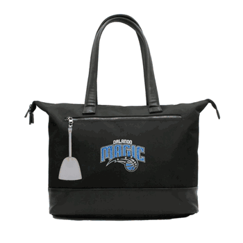 NBA Orlando Magic Laptop Tote Bag with Colored Zipper Pull Accessory