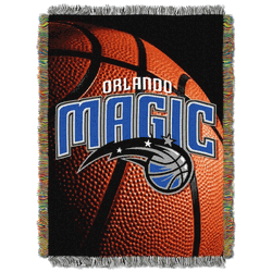 NBA Orlando Magic Photo Real Tapestry Throw Blanket 48x60 Inches