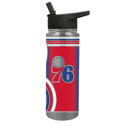 NBA Philadelphia 76ers 24oz Cool Vibes Jr. Thirst Hydration Water Bottle