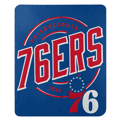NBA Philadelphia 76ers Campaign Fleece Throw