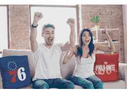 NBA Philadelphia 76ers Invert Pillow