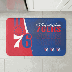 NBA Philadelphia 76ers Painterly Floor Mat 18�30 inches