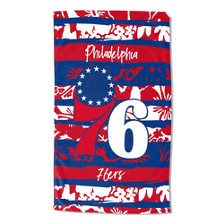 NBA Philadelphia 76ers Pocket Beach Towel 35 x 60 Inches