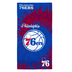 NBA Philadelphia 76ers Pyschedlic Beach Towel