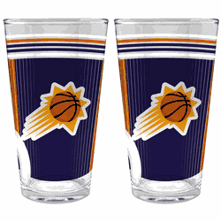 NBA Phoenix Suns 2pc Pint Glass Set