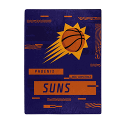 NBA Phoenix Suns Digitize Raschel Throw Blanket 60x80Inches