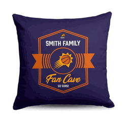 NBA Phoenix Suns Dominion Personalized Throw Pillow 18x18 Inches