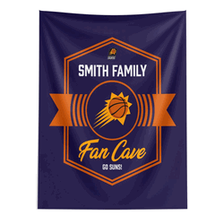 NBA Phoenix Suns Dominion Personalized Wall Hanging 50x60 Inches