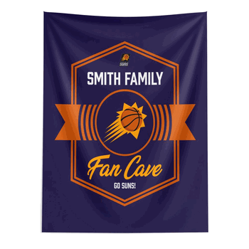 NBA Phoenix Suns Dominion Personalized Wall Hanging 50x60 Inches