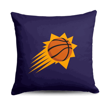 NBA Phoenix Suns Double Down  Throw Pillow 18 x 18 Inches