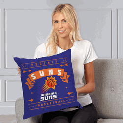 NBA Phoenix Suns Hardwood Classic Throw Pillow 18x18 Inches