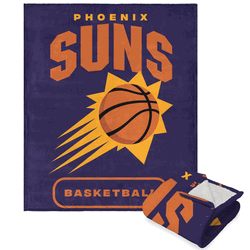 NBA Phoenix Suns High Block Silk Touch Sherpa Throw 50 x 60 Inches