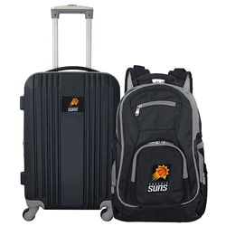 NBA Phoenix Suns Premium 2-Piece Backpack & Carry-On Set