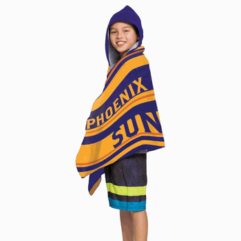 NBA Phoenix Suns Youth Hooded Towel 21 x 51 Inches