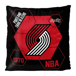 NBA Portland Trail Blazers Connector Velvet Reverse Pillow 16 x 16 Inches