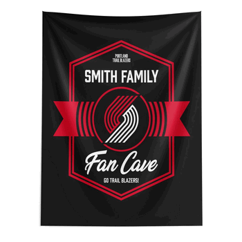 NBA Portland Trail Blazers Dominion Personalized Wall Hanging 50�60 Inches
