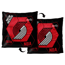 NBA Portland Trailblazers Connector Velvet Reverse Pillow